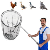 Smarkey Animal Catcher Net with 72-inch extendable pole for safer catching.