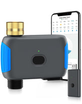 Smartale WiFi sprinkler timer front view for remote irrigation control.