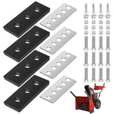 SnowBear impeller kit front view showing universal 4-blade design for better snow throw