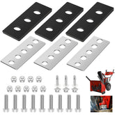 SnowBear impeller modification kit with rubber paddles improves snow throwing efficiency.