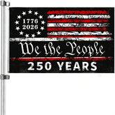 Snungee 250 Year flag 3x5 unfurled with bold stars and stripes for outdoor display