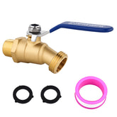 SNUTUYA brass hose bib provides durable outdoor spigot for heavy-duty garden use.