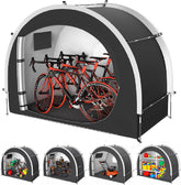 SOFFRIA 39.4-inch shed protecting bikes from rain during storage