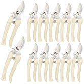 SoftSense 12-piece garden scissors full set for pruning and trimming plants.