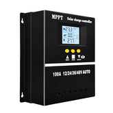 SOGTICPS 100A MPPT controller front view for quick system monitoring
