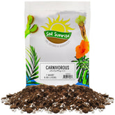 Soil Sunrise carnivorous potting soil in a jar—natural media for thriving plants