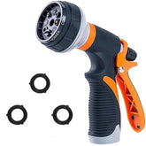 Solifo garden nozzle with reinforced top connector for durability and leak-free use.