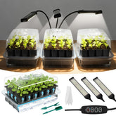 SOLIGT 72-cell seed starter with grow light for indoor germination