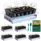 SOLIGT self-watering seed starter trays assembled for easy germination