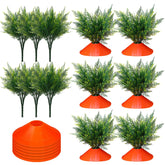 Solsew Easter yard carrot sign plate in sunny garden for festive curb appeal.