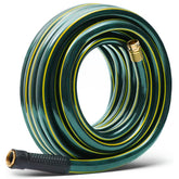 Solution4Patio lead-in green garden hose 25ft kink-free design for easy watering