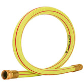 Solution4Patio Lead-in Yellow Short Garden Hose with 3 ft reach for easy watering