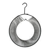 Songbird Essentials whole peanut wreath feeder in black enables blue jays to pick shelled peanuts.