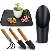 Songtaste succulent tools shovel for precise digging and transplanting in small pots.