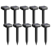 SonicPulse solar mole repellent 10-pack packaging ready for outdoor deterrence in yards.