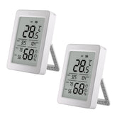 SONOFF AirGuard TH 3.6 inch LCD display shows clear real time readings from a distance