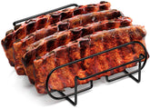 Sorbus rib rack main view showing four upright racks for even cooking.