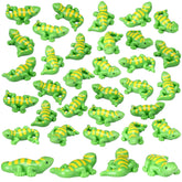 Soulchen mini gecko figurine set arranged on a desk for playful decor