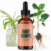 Southside Root Drops bottle front view showing packaging and product name for easy propagation use