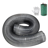 SOVARCATE lawn vacuum hose 84-inch extended for strong suction and easy reach