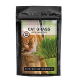 Sow Right Seeds cat grass seeds 8oz packet for easy indoor pet greens.