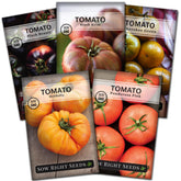Sow Right Seeds Cherokee Green tomato seeds for vibrant salads and fresh flavor.