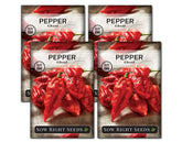 Sow Right Seeds Ghost Pepper seeds packet ready for a fiery garden harvest