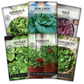 Sow Right Seeds lettuce hydroponics; compact indoor greens with quick harvests.