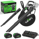 SOYUS 3-in-1 cordless leaf blower vacuum for versatile yard cleanup