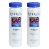 SpaChoice pH Increaser bottle pour for easy spa water balancing.