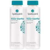 SpaGuard Spa Water Clarifier bottle for crystal-clear spa water and easy dosing.