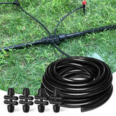 Spalolen 50ft half-inch drip tubing ready for uniform garden irrigation