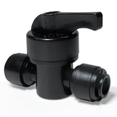 Spalolen quick-connect valve assembly shown for fast drip setup