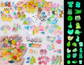 SparkleFab luminous mini ducks glow softly for fairy gardens and night displays