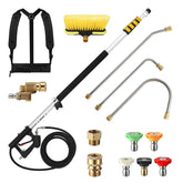 SpBreeze 24ft telescoping wand extended for ground-based high reach cleaning