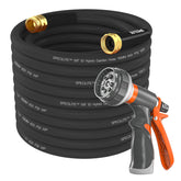 SPECILITE garden hose at 100 ft length ready for yard watering and reach