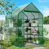SPECILITE walk-in greenhouse exterior view highlighting ample interior space for up to 24 pots.