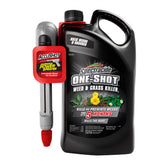Spectracide One-Shot with AccuShot on a walkway shows fast weed control