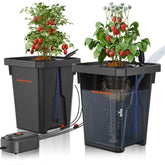 Spider Farmer DWC grow system with triangular cover for easy top-offs