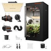Spider Farmer SF1000D dimmable LED light for efficient full-spectrum growth.