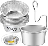 SpiralScgv Premium Grill Grease Trap Kit with universal fit for easy grease management.