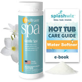 SplashWiz ProTeam Gentle Spa bottle dispensing soft water and fresh scent.