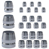 SPNKMJUJ 21‑pc round axe handle wedges set for secure tool fitting and durability