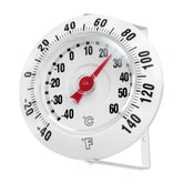 SPOROLWE 360° rotating dial outdoor thermometer read from the patio