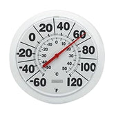 Springfield 8-inch dial thermometer for indoor outdoor use with clear readability