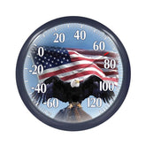 Springfield Taylor bald eagle thermometer display offers easy-to-read readings from distance