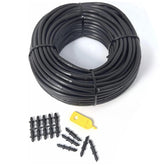 Sprinkland dripline 100ft roll enables extended garden coverage with minimal joints.