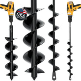 Sproot garden auger 1.6x16-inch spiral for quick, tidy planting holes.