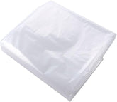 SPROS plastic sheeting unfurled to cover furniture and guard against dust and moisture.