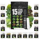 SPROUTME SEEDS lettuce variety-pack box front; ideal starter for fresh home salads.